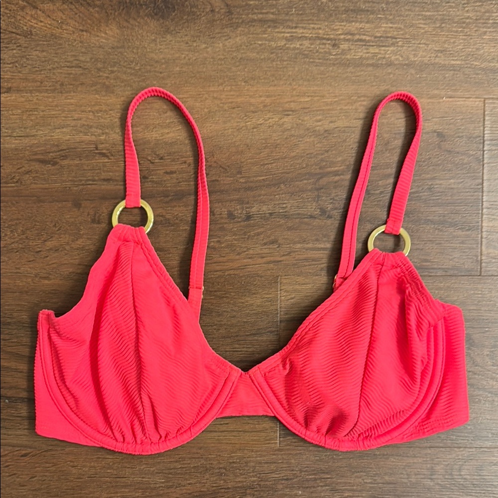 Shade & Shore Pink Bikini Top